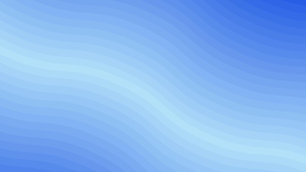 Fondo abstracto de onda azul con gradiente para el fondo o la presentación