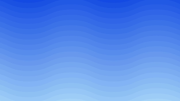 Fondo abstracto de onda azul con gradiente para el fondo o la presentación