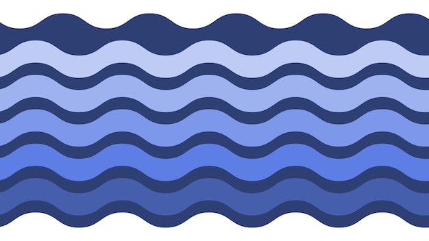 Fondo abstracto de onda azul con gradiente para el fondo o la presentación