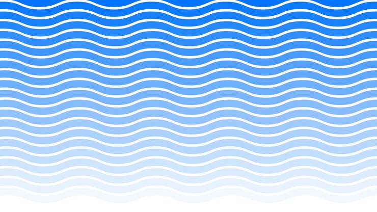 Vector fondo abstracto de onda azul con gradiente para el fondo o la presentación
