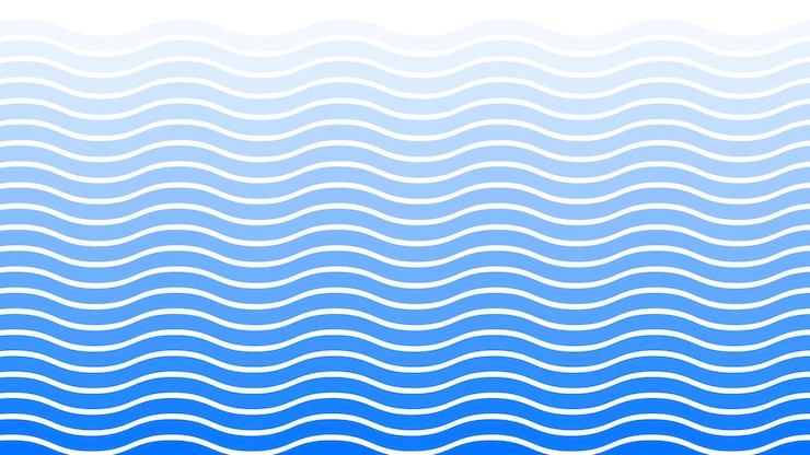 Vector fondo abstracto de onda azul con gradiente para el fondo o la presentación