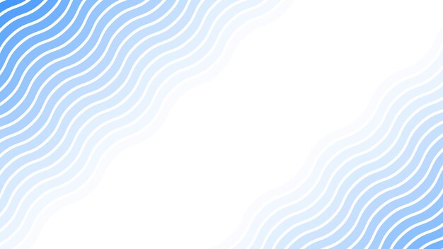 Fondo abstracto de onda azul con gradiente para el fondo o la presentación