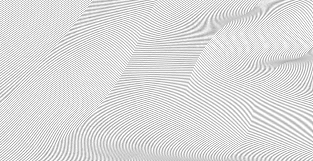 Fondo abstracto de onda blanco y negro