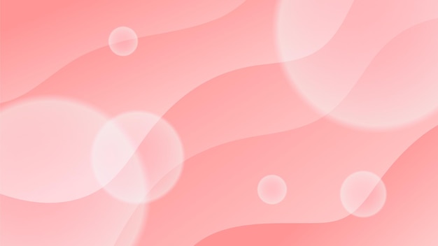 Fondo abstracto de onda líquida degradado rosa y blanco pastel suave abstracto