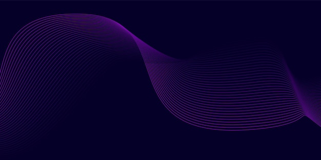 Fondo abstracto de onda morada