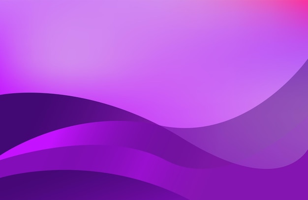 Fondo abstracto de onda morada