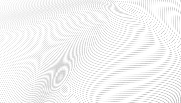 fondo abstracto de onda vectorial en blanco y negro