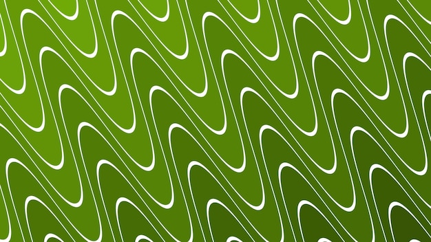 Fondo abstracto de onda verde para telón de fondo o presentación