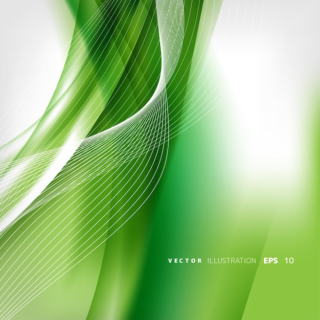 Fondo abstracto con onda