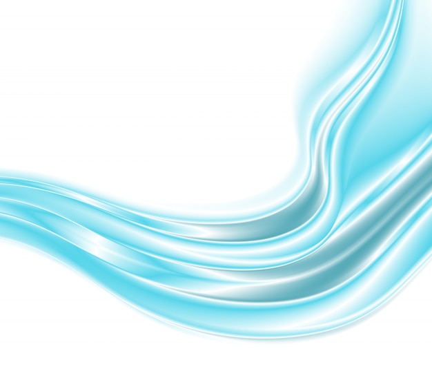 Fondo abstracto de ondas azules.