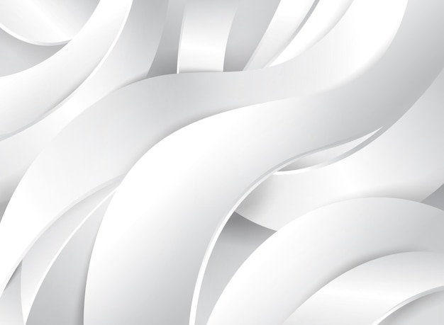 Fondo abstracto de ondas blancas