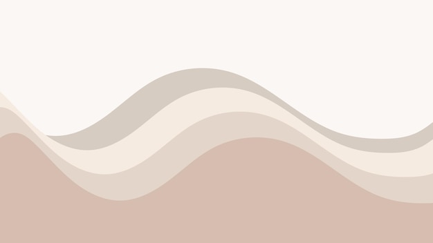 Fondo abstracto con ondas Ilustración vectorial