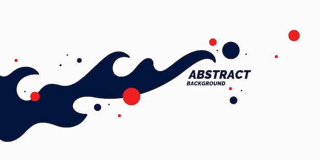 Fondo abstracto con ondas lineales dinámicas ilustración vectorial