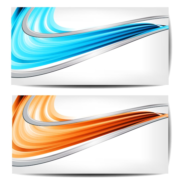 Fondo abstracto con ondas y líneas