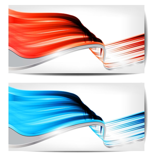 Fondo abstracto con ondas y líneas