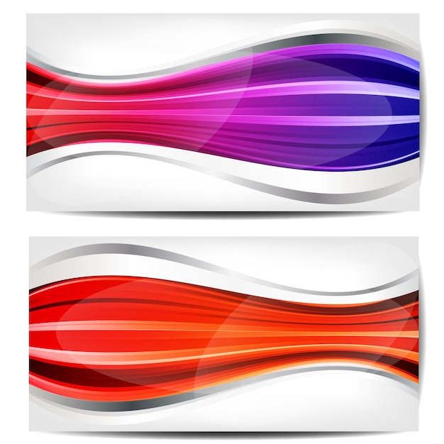 Fondo abstracto con ondas y líneas