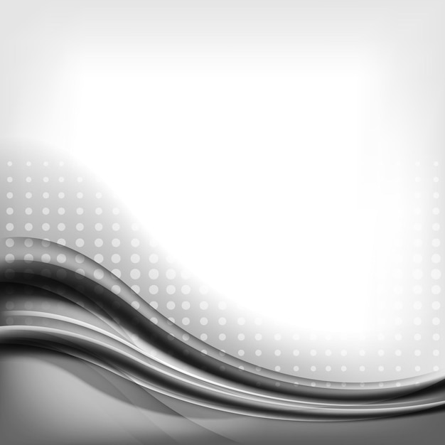 Fondo abstracto con ondas y líneas