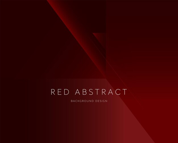 Fondo abstracto con ondas rojas