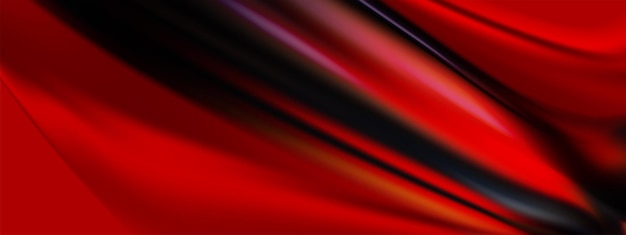 Fondo abstracto con ondas rojas