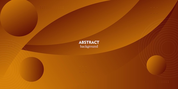 Fondo abstracto ondulado de colores premium con color de gradiente naranja en el fondo Vector Eps10