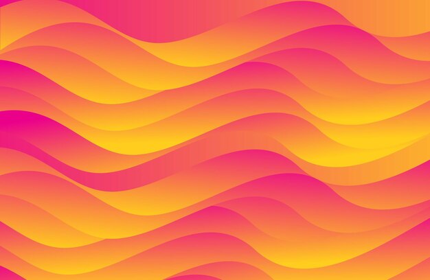 Fondo abstracto ondulado degradado