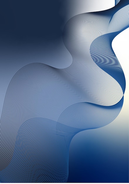 Fondo abstracto ondulado