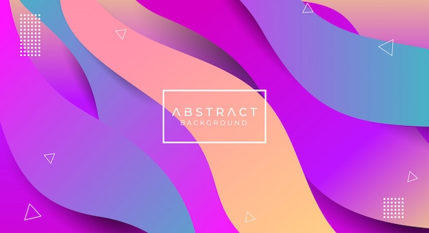 Fondo abstracto ondulado