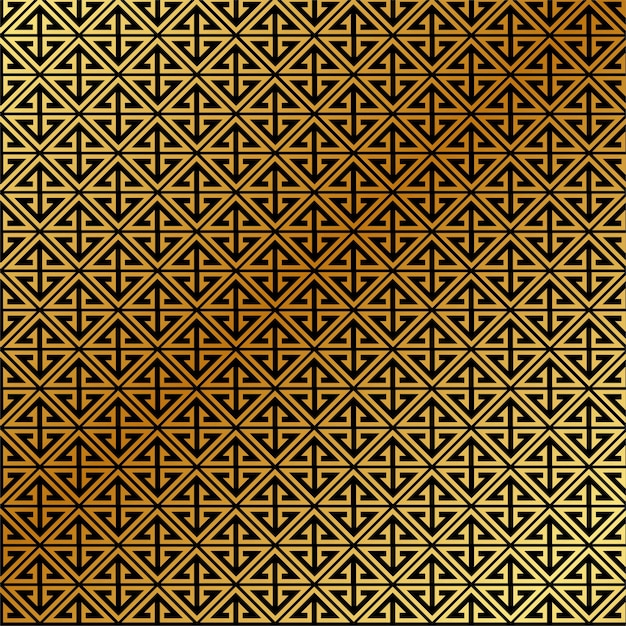 Fondo abstracto de oro vector patrón