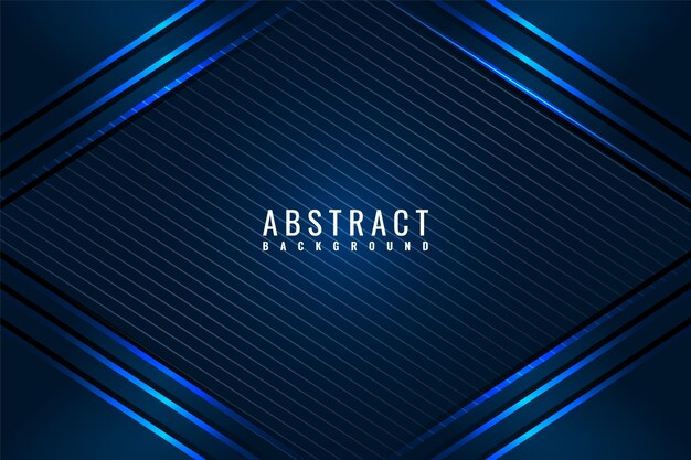 Fondo abstracto oscuro con capas de superposición azul oscuro.