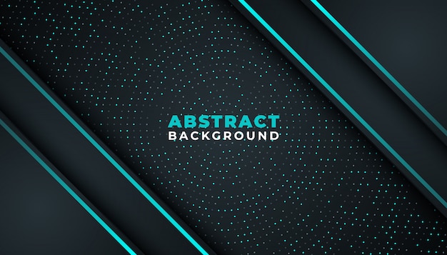 Fondo abstracto oscuro con capas de superposición azul oscuro