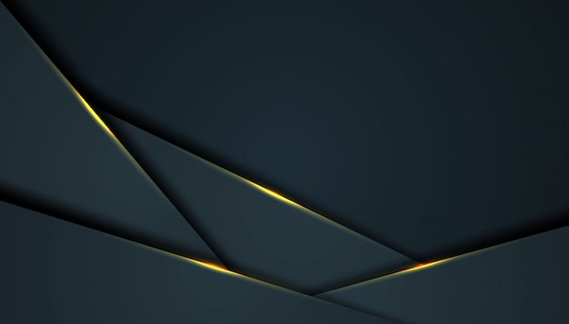 Fondo abstracto oscuro con capas superpuestas negras
