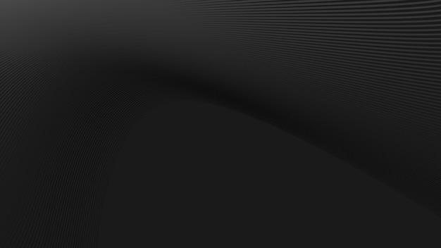 Fondo abstracto oscuro con línea curva para el fondo o la presentación