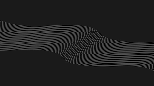 Fondo abstracto oscuro con línea curva para el fondo o la presentación