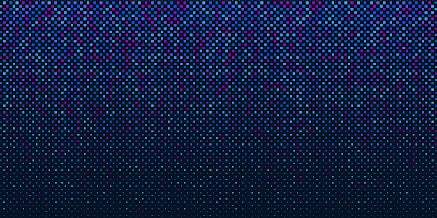 Fondo abstracto oscuro con onda brillante Elemento de diseño de líneas móviles brillantes Azul púrpura moderno