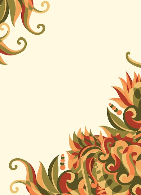 Fondo abstracto de otoño
