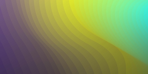Fondo abstracto de papel ondulado con gradación