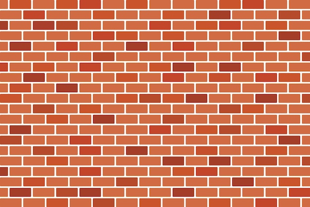 Fondo abstracto de pared de ladrillo marrón Diseño vectorial