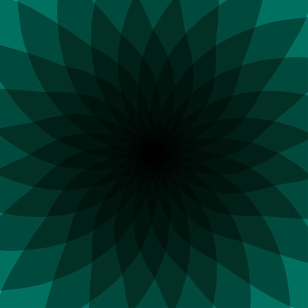 Fondo abstracto de las partículas verdes