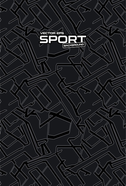 Fondo abstracto para el patrón de la camiseta deportiva