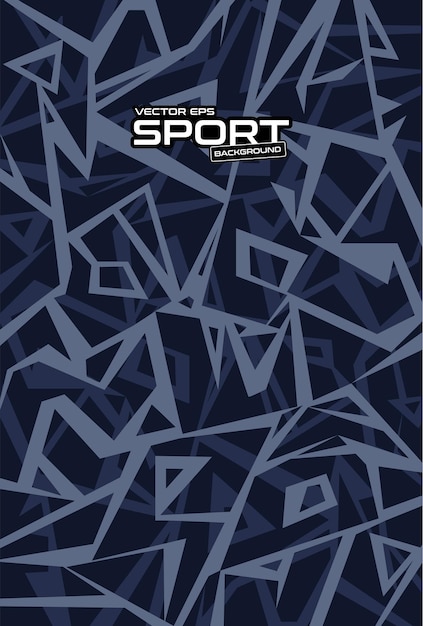 Fondo abstracto para el patrón de la camiseta deportiva