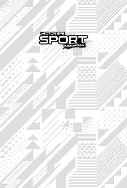 Fondo abstracto para el patrón de la camiseta deportiva