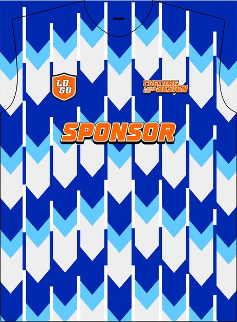 Fondo abstracto para el patrón de la camiseta deportiva
