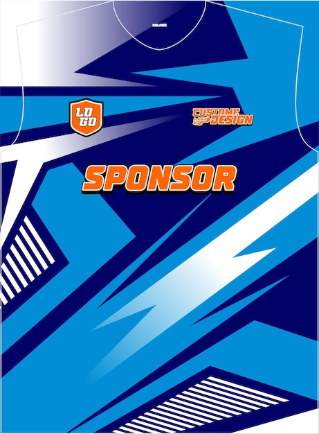 Fondo abstracto para el patrón de la camiseta deportiva
