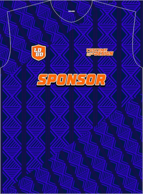Fondo abstracto para el patrón de la camiseta deportiva