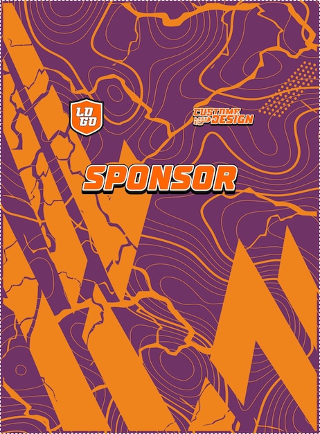 Fondo abstracto para el patrón de la camiseta deportiva