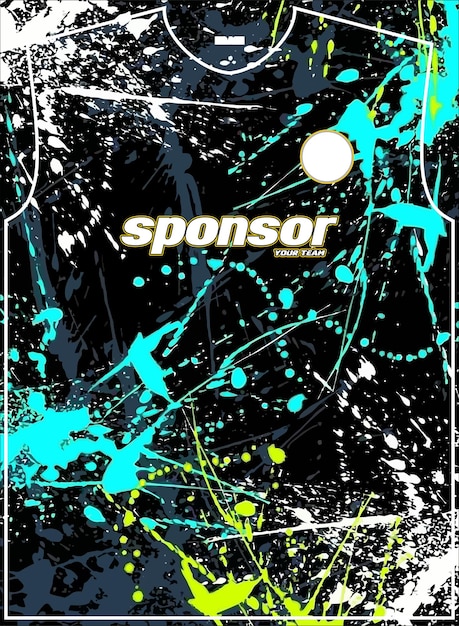 Fondo abstracto para el patrón de la camiseta deportiva