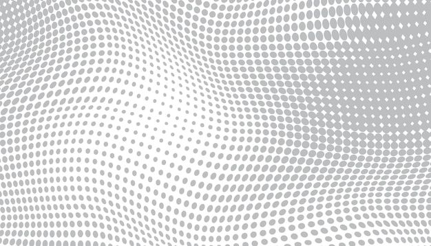 fondo abstracto con un patrón de círculos y puntos que son grises y blancos
