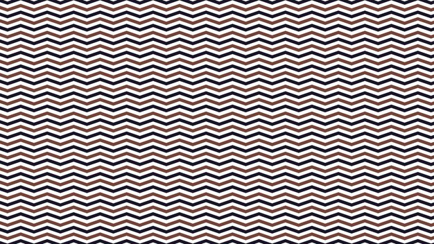 Fondo abstracto con patrón sin costuras de zig-zag marrón