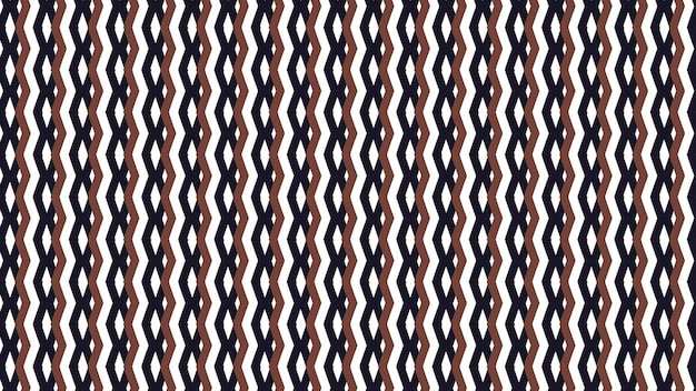 Fondo abstracto con patrón sin costuras de zig-zag marrón
