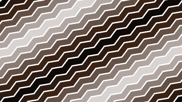 Fondo abstracto con patrón sin costuras de zig-zag marrón